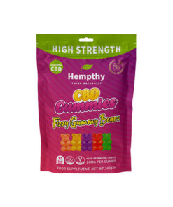 Hempthy 1000mg CBD Fizzy Gummy Bears Gummies - 50 Pieces