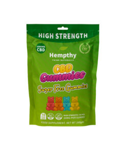 Hempthy 1000mg CBD Sugar Free Gummies - 50 Pieces