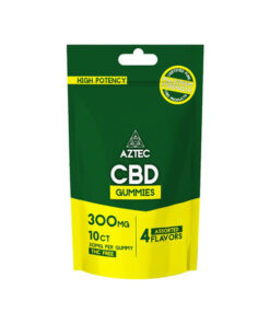 Aztec CBD Broad Spectrum 300mg CBD Gummies - 10 Pieces