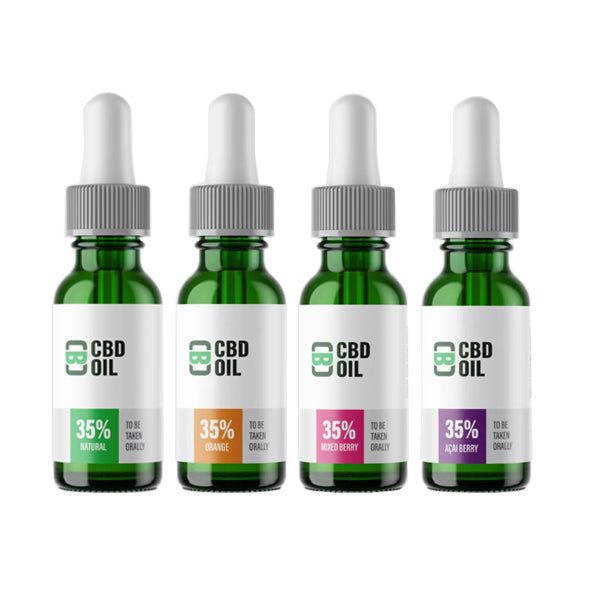 CBD Asylum 35% 3500mg CBD Oil 10ml (BUY 1 GET 2 FREE) - Image 7