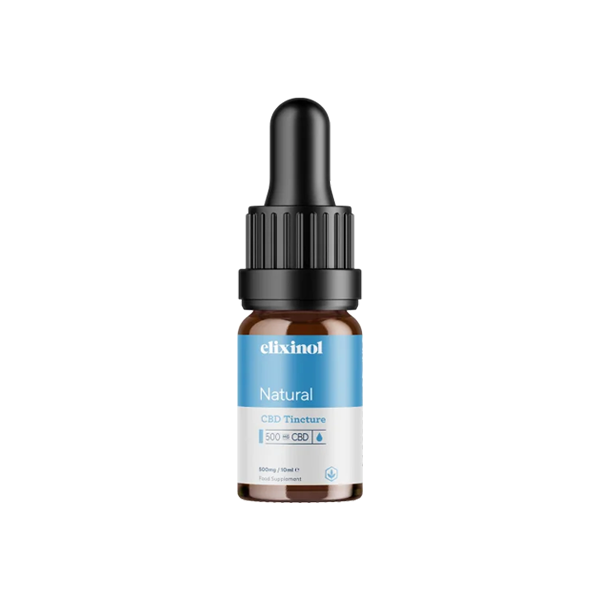 Elixinol 500mg CBD Oil Tinctures - 10ml - Image 2