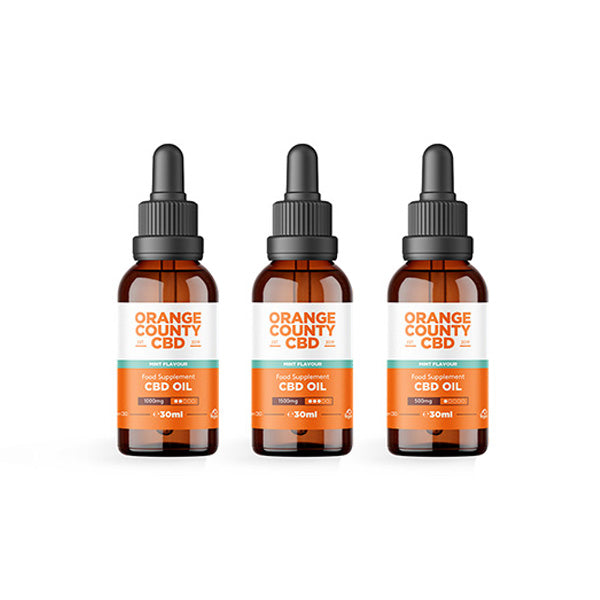 Orange County CBD 1000mg Flavoured Tincture Oil 30ml - Image 5
