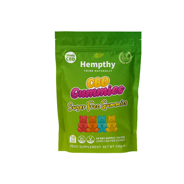 Hempthy 300mg CBD Gummies 30 Ct Pouch - Image 8