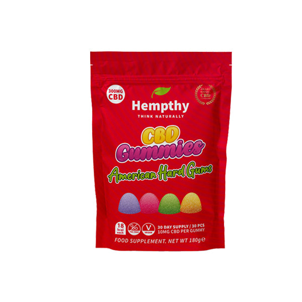 Hempthy 300mg CBD Gummies 30 Ct Pouch - Image 5