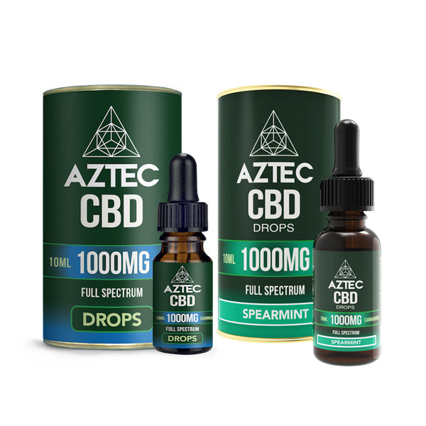 Aztec CBD Full Spectrum Hemp Oil 1000mg CBD 10ml - Image 3