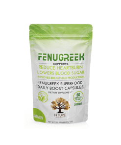 NTURE 2000mg Fenugreek Womens Capsules - 60 Caps