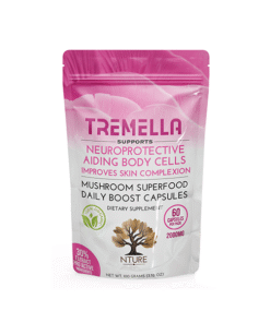 NTURE 2000mg Tremella Mushroom Capsules - 60 Caps