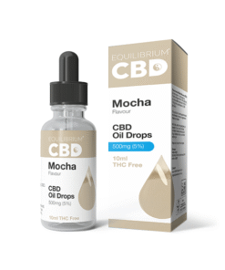 500mg Equilibrium CBD Oil 10ml - Mocha Flavour