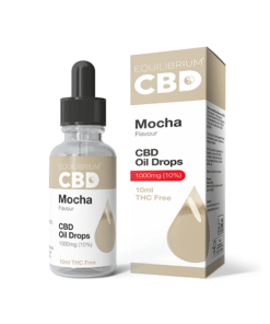 1000mg Equilibrium CBD Oil 10ml - Mocha Flavour