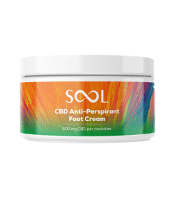SOOL 500mg CBD Antiperspirant Foot Cream 100ml (BUY 1 GET 1 FREE)