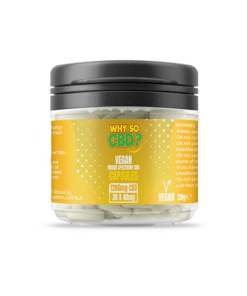 Why So CBD? 1200mg Broad Spectrum CBD Vegan Capsules - 30 Caps