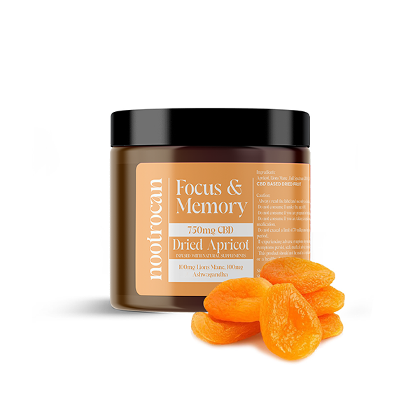 Nootrocan 750mg Full Spectrum CBD Nootropic Dried Fruits - 300g - Image 3