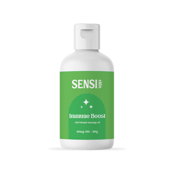Sensi CBD 100mg CBD Massage Oil - 100ml (BUY 1 GET 1 FREE) - Image 2