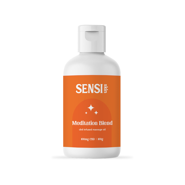 Sensi CBD 100mg CBD Massage Oil - 100ml (BUY 1 GET 1 FREE) - Image 3