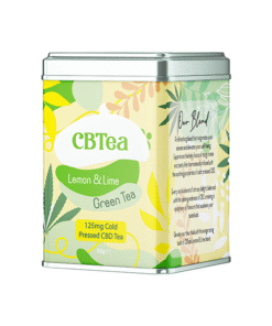 CBTea 125mg Cold Pressed Full Spectrum CBD Lemon & Lime - 50g
