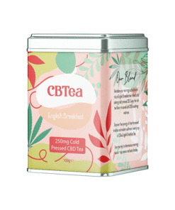 CBTea 250mg Cold Pressed Full Spectrum CBD English Breakfast Tea - 100g