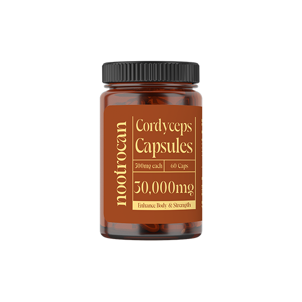 Nootrocan 30000mg Nootropic Vegan Mushroom Capsules - 60 Caps - Image 3