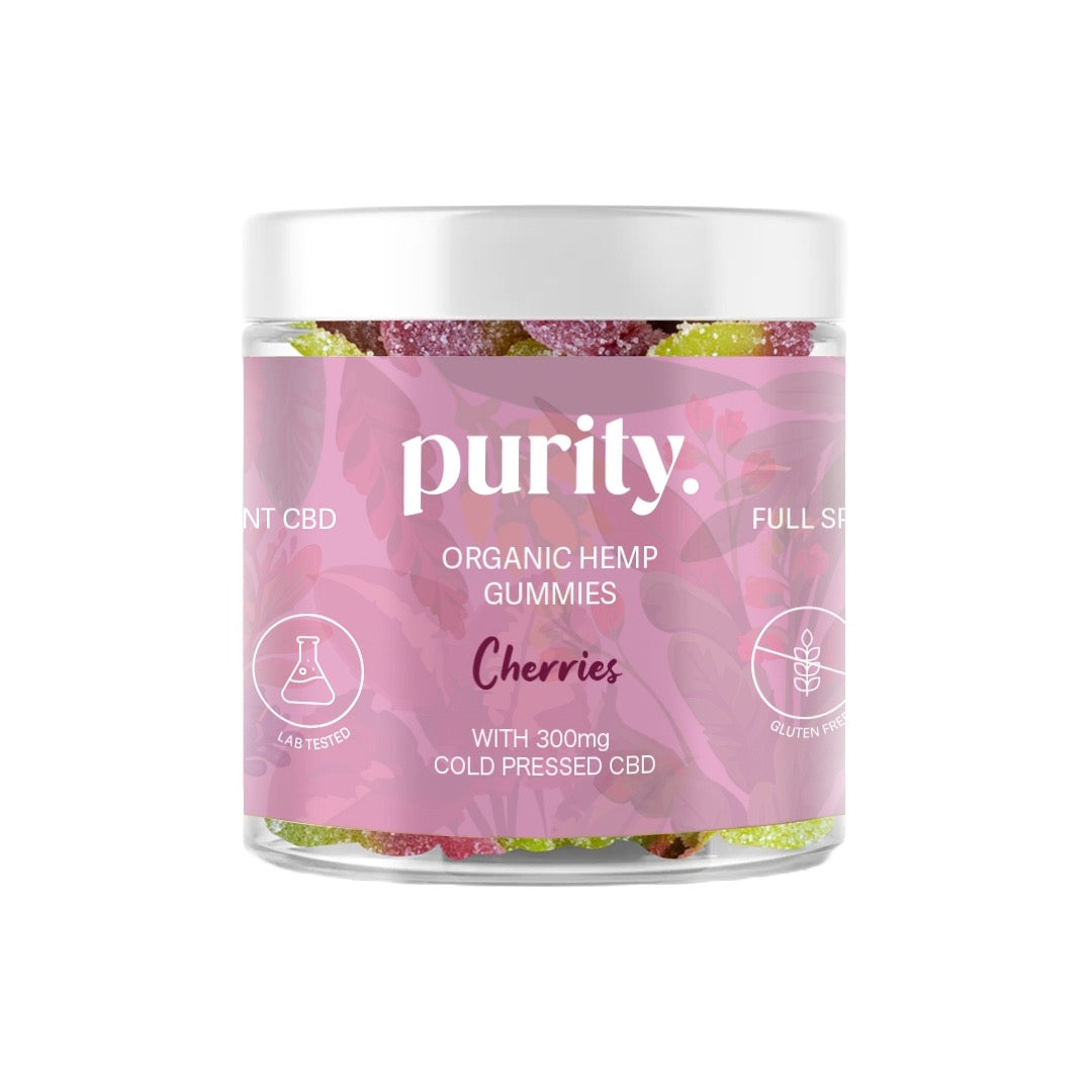 Purity 300mg Full-Spectrum CBD Vegan Gummies 150g - Image 4