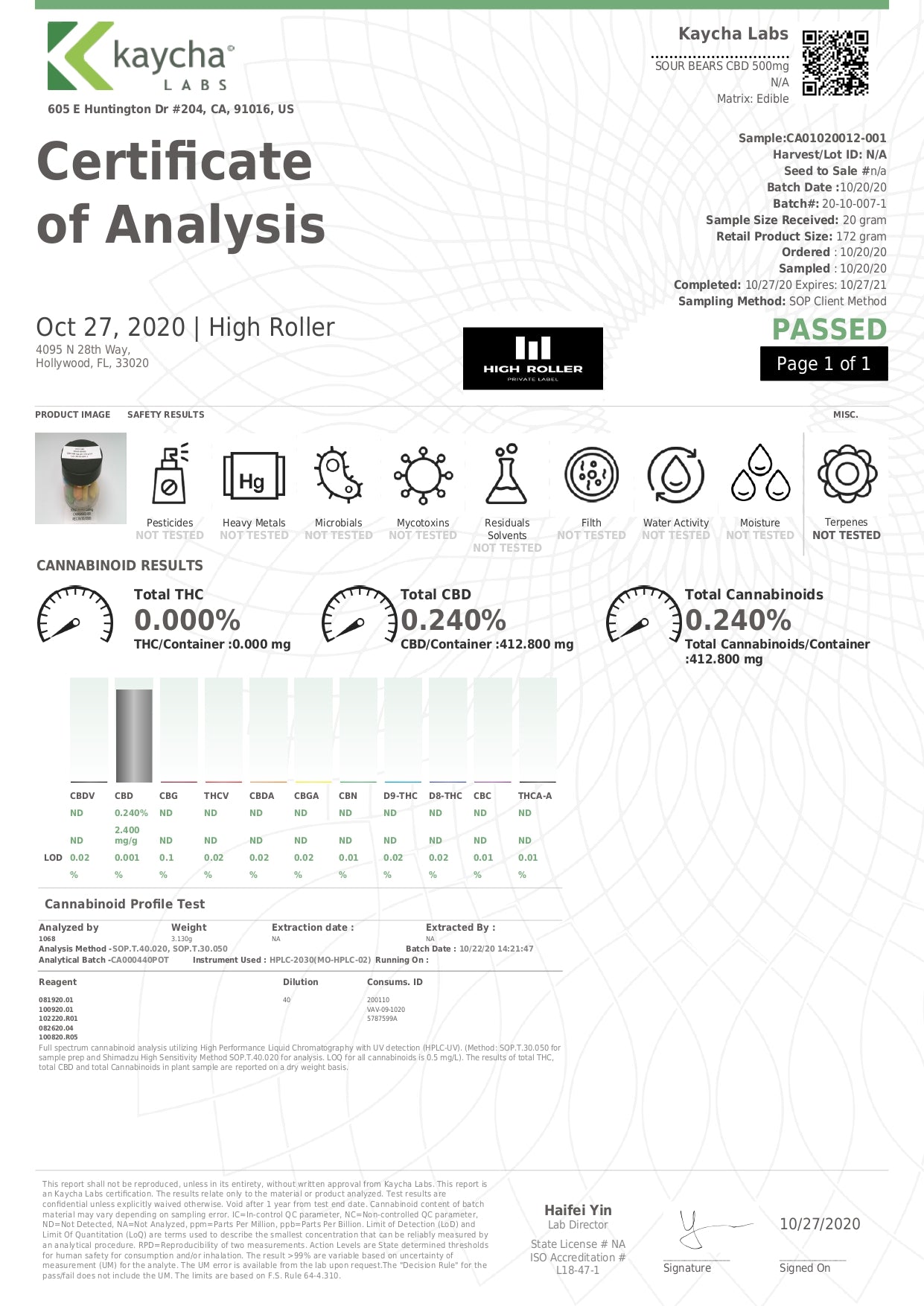 Just CBD 250mg Gummies - 88g - Image 8