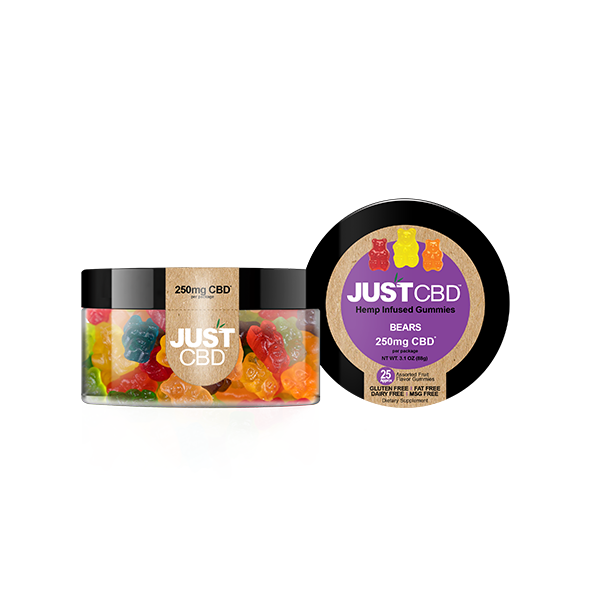 Just CBD 250mg Gummies - 88g - Image 6