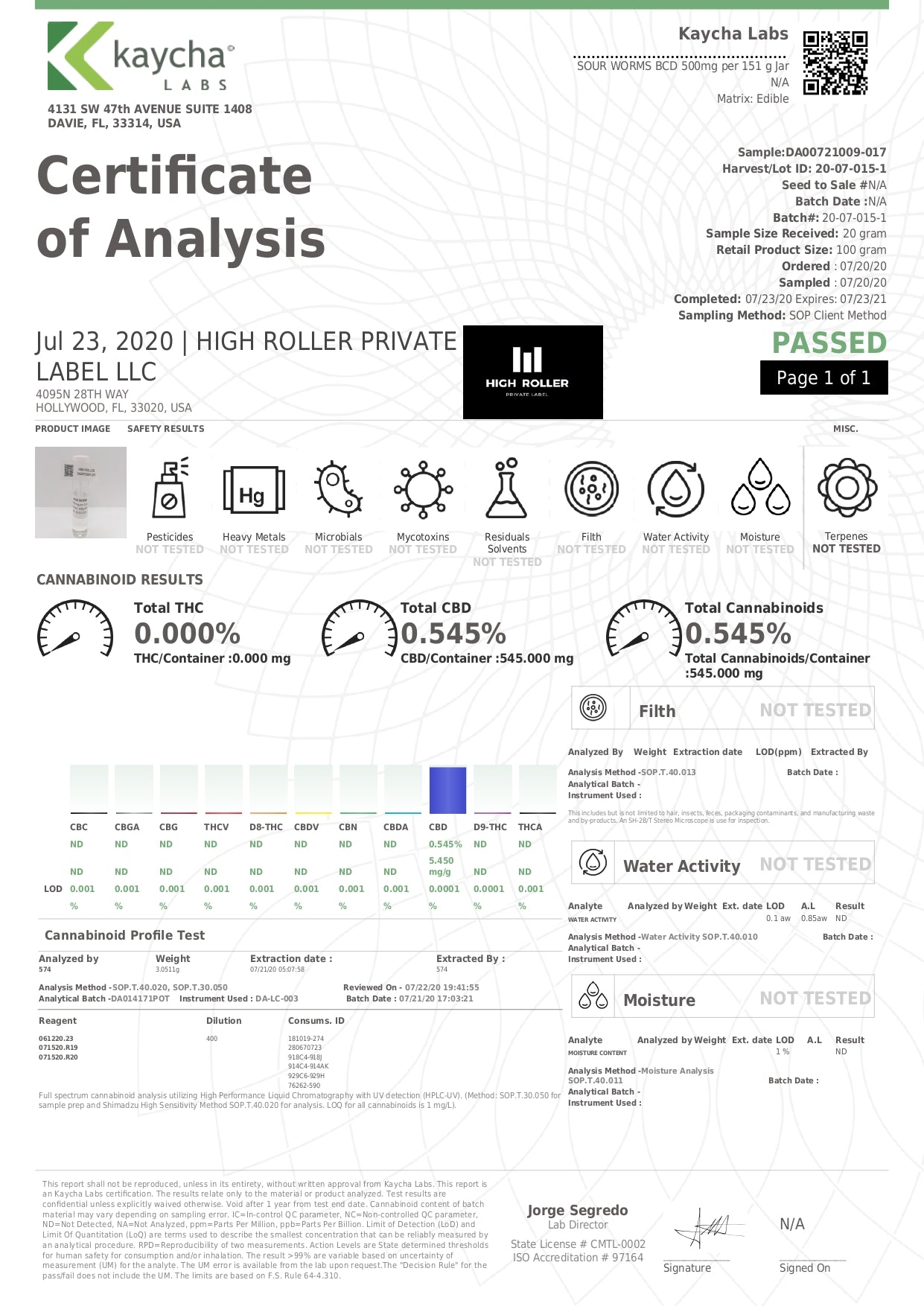 Just CBD 250mg Gummies - 88g - Image 10